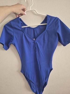 Blue bodysuit used, sizes XS and S