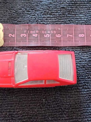 Joy Toy No.7 Volkswagen Scirocco употребяван, червен, 1970-те