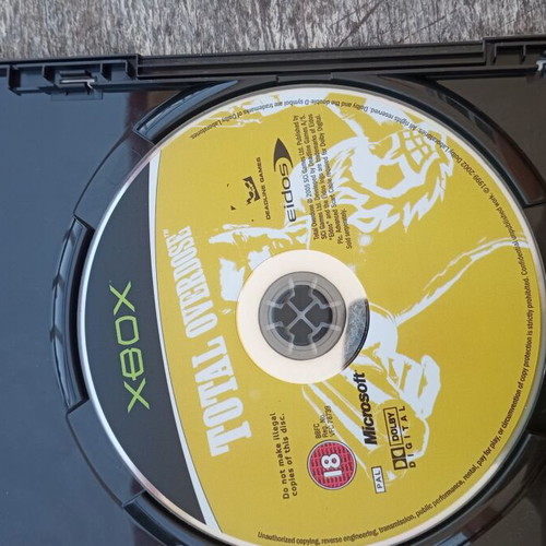 Total Overdose Xbox video game used, PEGI 18