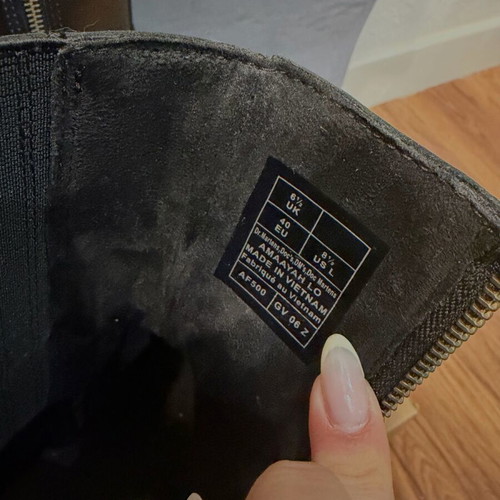 Dr.Martens Amaayah leather ankle boots black size 40 like new