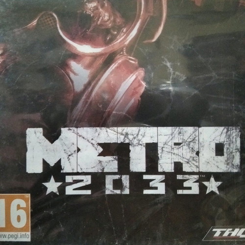 Metro 2033 PC game like new