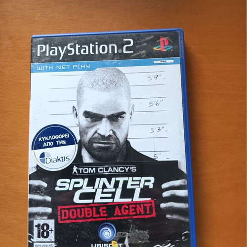 Tom Clancy's Splinter Cell Double Agent PS2 game used, good condition