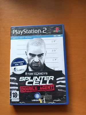 Tom Clancy's Splinter Cell Double Agent PS2 παιχνίδι μεταχειρισμένο, σε καλή κατάσταση