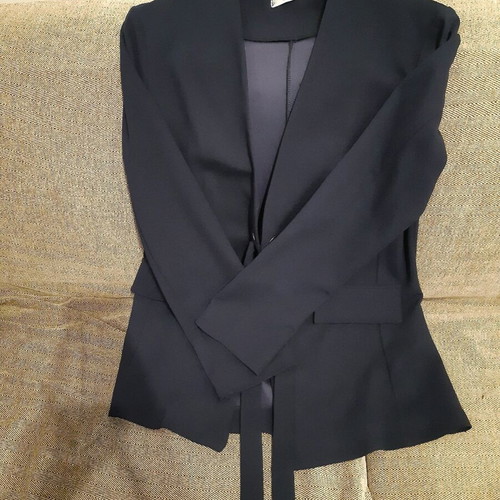 Anel blue spring blazer with belt like new