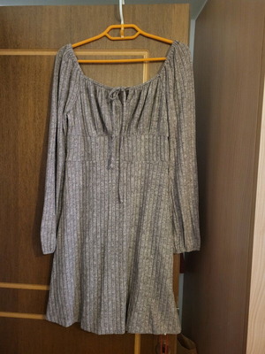 Shein knitted dress new, beige, size L