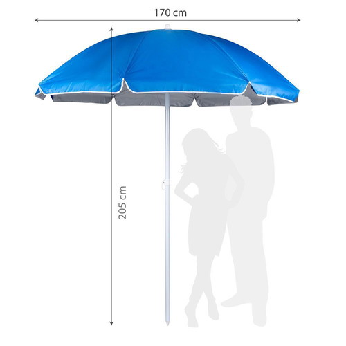 Muhler 2111 Beach Umbrella 170x205cm New