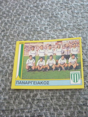 Αυτοκόλλητο Παναργειακός Panini Ελληνικό Ποδόσφαιρο 1995 '95 καινούργιο #360