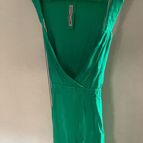 Pink Woman women's blouse used, green, size S/M