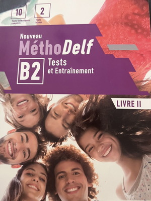 Méthodelf B2 French learning books like new, set of 3