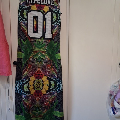 TypeLove Basketball Mesh Maxi Dress like new, One Size