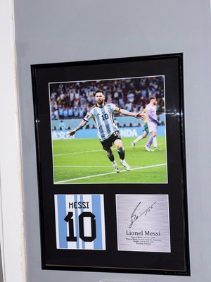 Αφίσα Replica Memorabilia Lionel Messi καινούργια με πλαίσιο