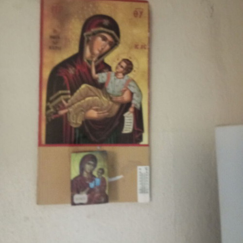 CLEARANCE. The Virgin Mary in wall picture and calendar