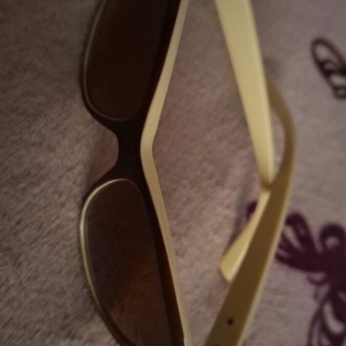 Women’s sunglasses new, brown-white with brown lenses