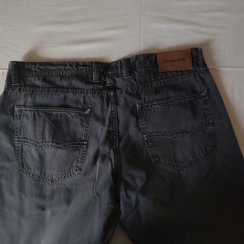 Massimo Dutti chino pants used, size 44, blue