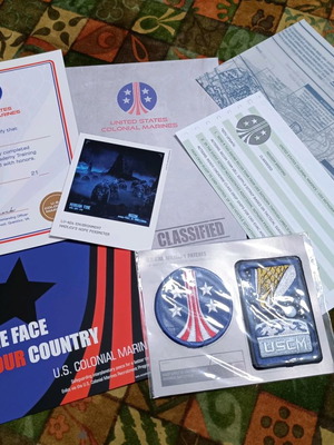 Aliens Colonial Marines Special Edition promo envelope used