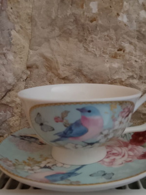 Πορσελάνινο φλιτζάνι καφέ και τσαγιού English Home Betty καινούργιο
