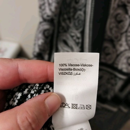 Peacocks summer dress like new, black and grey, size XXXL