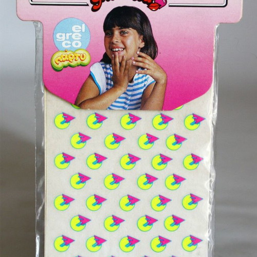 El Greco vintage 1985 nail stickers pack of 4 new