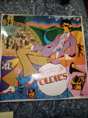 Винил Beatles употребяван, рядко 1-во издание Гърция 1960-те, рок