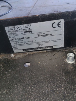 Sab automatic professional espresso machine