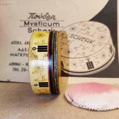 Collectible art deco Compacte Mysticum by Scherk like new