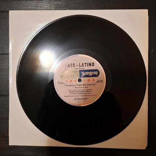 Paso-Latino Tocame (Take Me There) 10" vinyl used, electronic