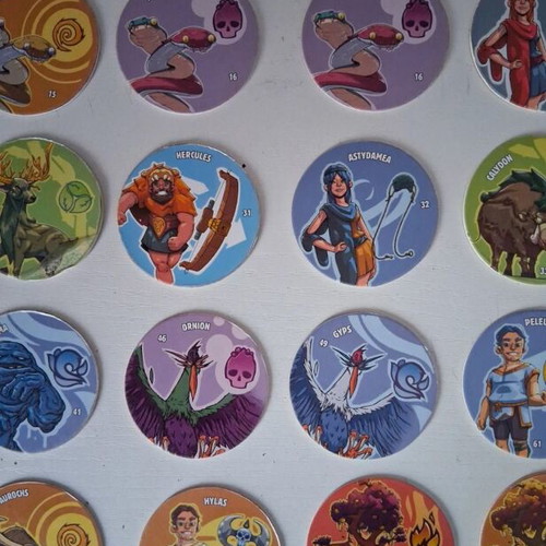 Chipicao Hercules 2021 caps set of 26, like new