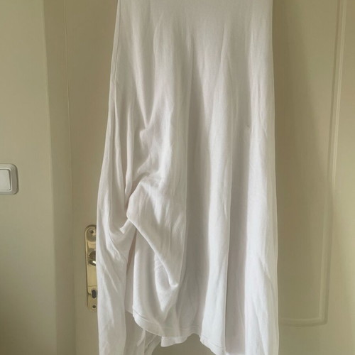 Ioanna Kourbela skirt white like new, rib fabric, size M