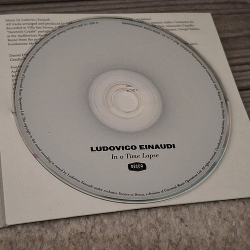 In A Time Lapse CD Ludovico Einaudi like new