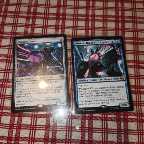 MTG Teenage Mutant Ninja Turtles card pack 105 single cards like new