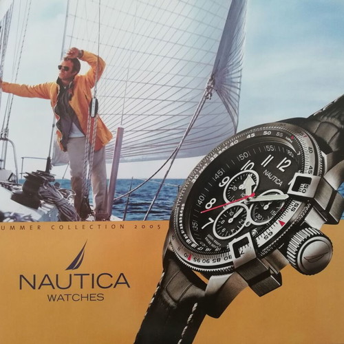 Nautica 2005 promotional watch catalog like new