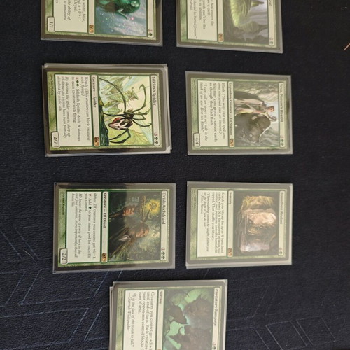 Magic the Gathering M13 Green Collection like new, near mint