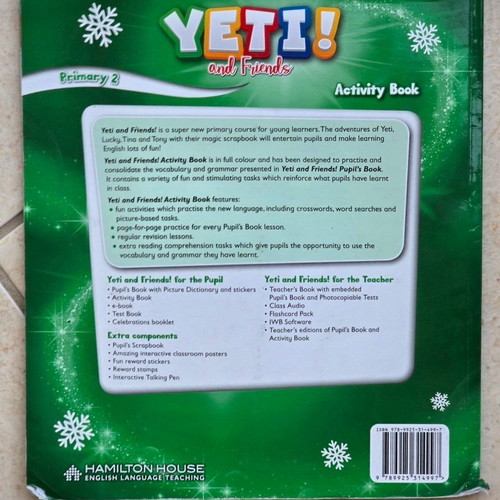 Hamilton House Yeti and Friends English Book used