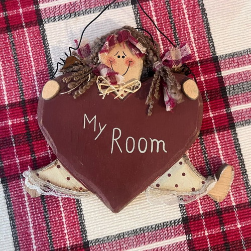 Decorative door hanger for bedroom used