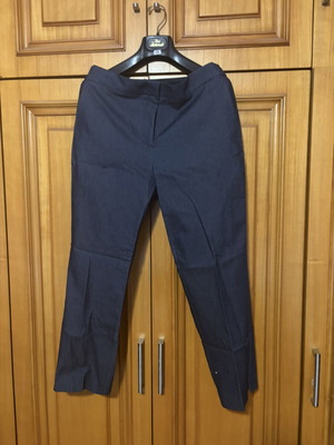 Zara chino pants new, blue, size XXL