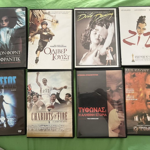DVD collection like new, 38 slim cases with popular movies