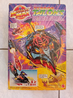 Mattel Mighty Max Takes On Terror Talons σετ παιχνιδιού