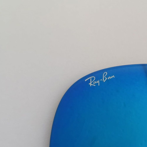 Ray Ban Replacement Lens Blue Glass 58 mm New