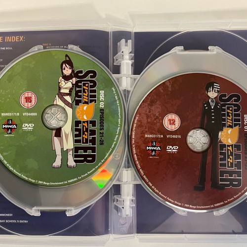 Soul Eater Complete Box Set DVD new with English subtitles