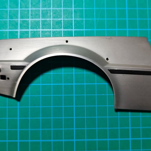 DeAgostini right-side front panel used for 1:8 DeLorean model