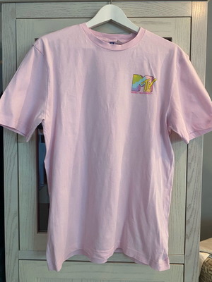 H&M Men's Short-Sleeve T-Shirt Like New, Pink, Size L