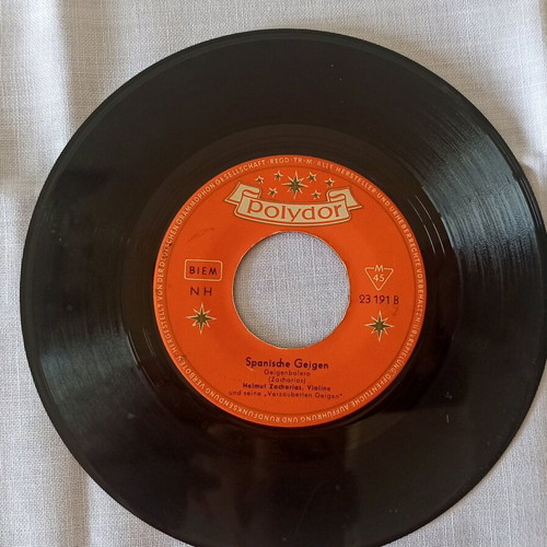 Helmut Zacharias 45rpm vinyl used, classical music