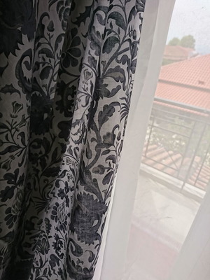 Ikea Emmie Kvist curtains and pillowcases like new