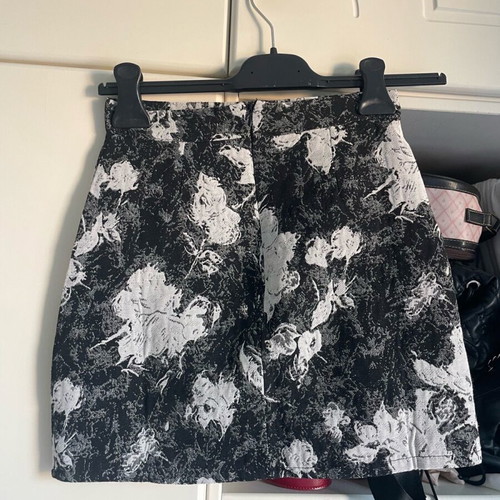 Skort skirt new, black and grey