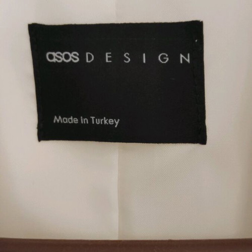 Asos Design women's white jacket like new with short sleeves
