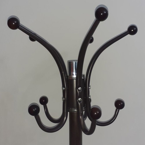 Coat rack new from unique wood with marble base, height 175cm