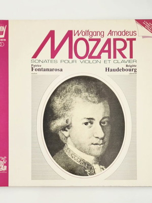 Mozart Sonates Pour Violon Et Clavier Vinyl LP near mint