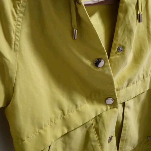 Mayoral girls' jacket 12 years 152 cm like new, yellow with hood
