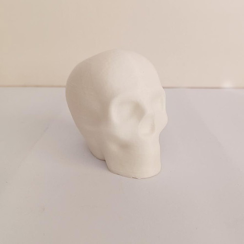 Skull pencil holder 3D printed new