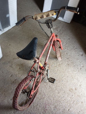 Retro 90’s BMX used with 16" wheel diameter